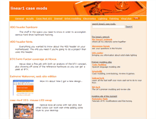 Tablet Screenshot of case-mods.linear1.org